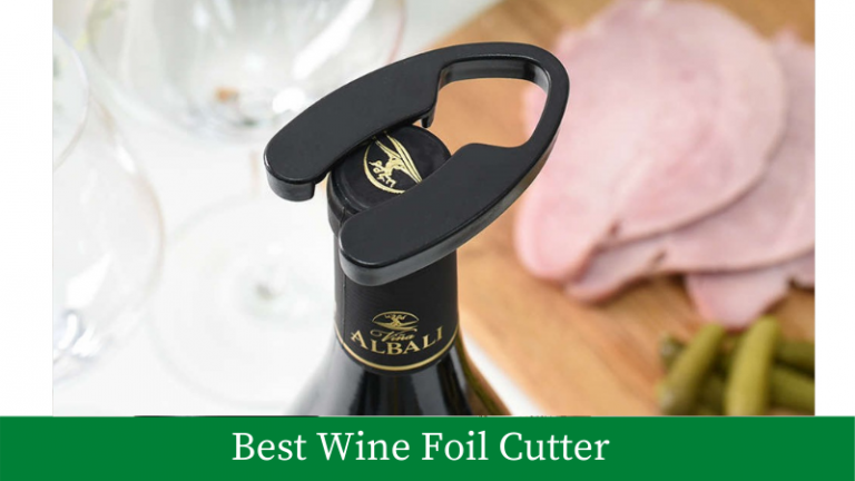 how do you use a wine foil cutter